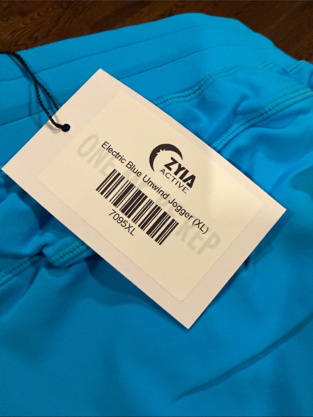 Zyia Electric Blue Unwind Joggers